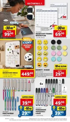 akční leták Lidl 3.7.2025-6.7.2025
