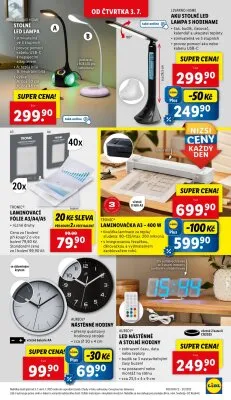 akční leták Lidl 3.7.2025-6.7.2025