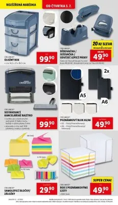 akční leták Lidl 3.7.2025-6.7.2025