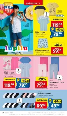 akční leták Lidl 3.7.2025-6.7.2025