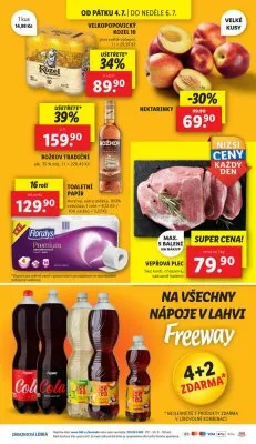akční leták Lidl 3.7.2025-6.7.2025