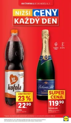 akční leták Lidl 3.7.2025-6.7.2025