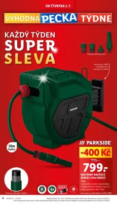 akční leták Lidl 3.7.2025-6.7.2025