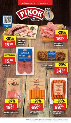 akční leták Lidl 3.7.2025-6.7.2025