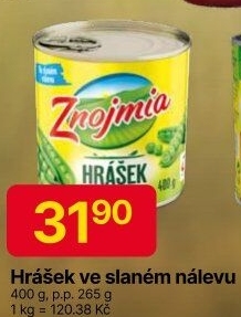 Hrášek Znojmia