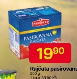 Rajčata pasírovaná Podravka