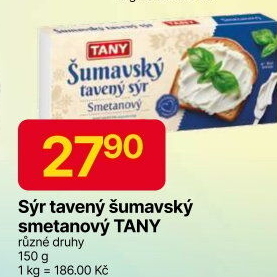 Sýr tavený Šumavský Tany
