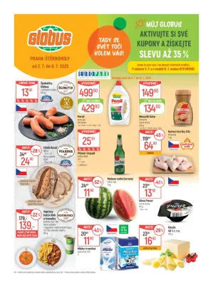 akční leták Globus 2.7.2025-8.7.2025
