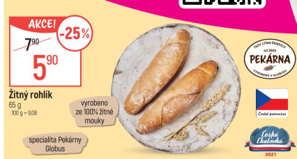 Žitný rohlík