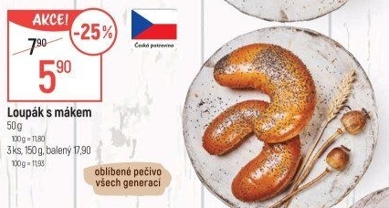 Loupák s mákem