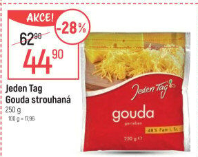 Sýr Gouda strouhaná Jeden Tag