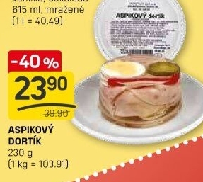 Aspikový dort