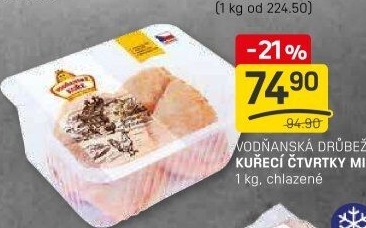 Kuřecí čtvrtky Vodňanské kuře