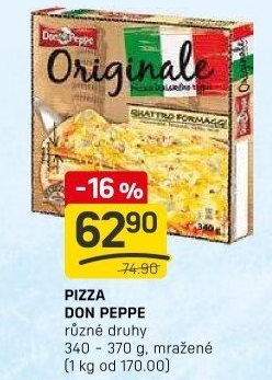 Pizza mražená Don Peppe