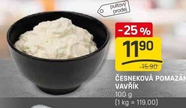 Pomazánka česneková Lahůdky Vavřík