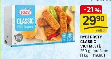 Rybí prsty mražené Vici