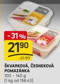 Škvarková pomazánka Lahůdky Vavřík