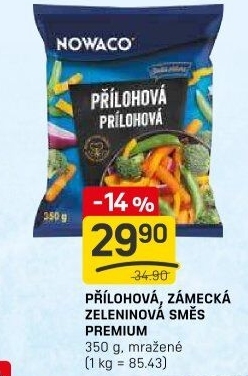 Směs přílohová mražená Nowaco