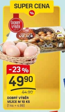 Vejce M Dobrý Výběr