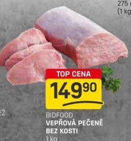 Vepřová pečeně bez kosti Bidfood