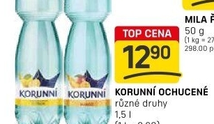 Voda ochucená Korunní