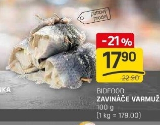 Zavináče Bidfood