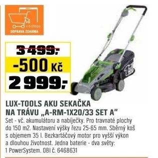 Sekačka natrávu aku20V