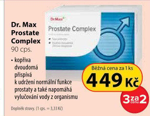 Doplněk stravy Prostate Complex Dr. Max