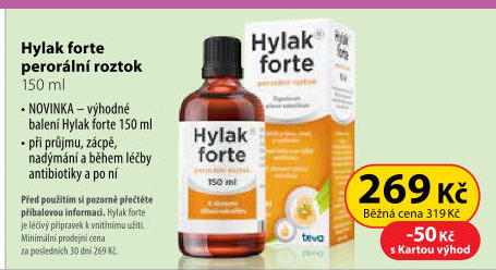 Kapky k obnovení střevní mikroflóry Hylak forte Ratiopharm