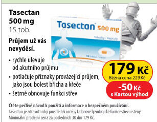Tobolky proti průjmu Tasectan