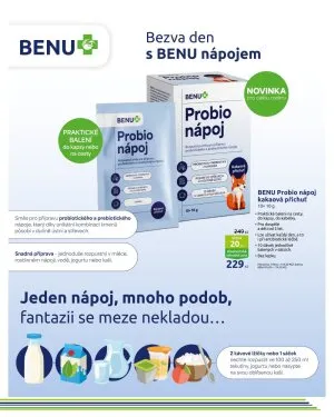 akční leták BENU Lékárna 1.7.2025-31.8.2025
