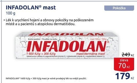 Mast na rány Infadolan