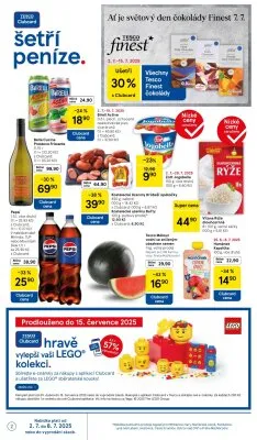 akční leták Tesco 2.7.2025-8.7.2025