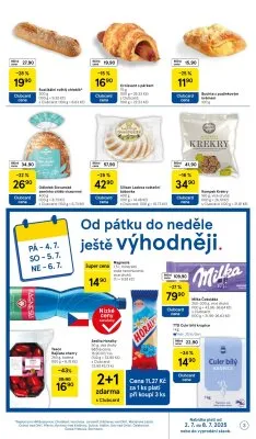 akční leták Tesco 2.7.2025-8.7.2025