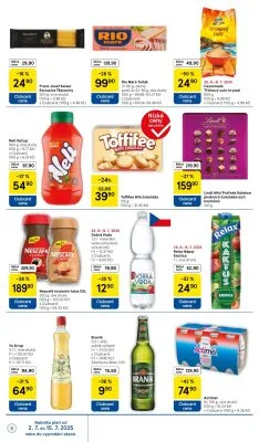 akční leták Tesco 2.7.2025-8.7.2025