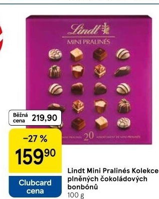 Bonboniéra Pralinky mini Lindt
