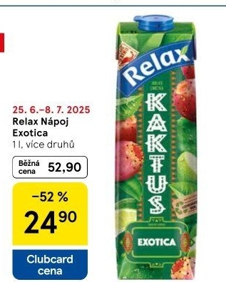 Nápoj Exotica Relax