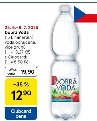 Ochucená voda Dobrá voda