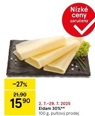 Sýr Eidam 30%