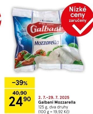 Sýr Mozzarella Galbani