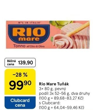 Tuňák Rio Mare