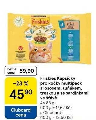 Kapsičky pro kočky Friskies