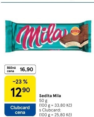Oplatky Mila Sedita