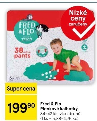 Pleny dětské Pants Fred&amp