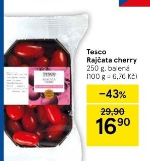 Rajčata cherry Tesco