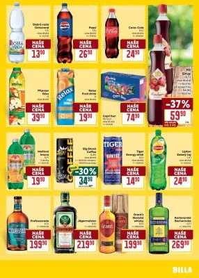 akční leták BILLA 2.7.2025-8.7.2025