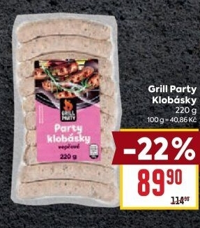 Klobásky Grill Party