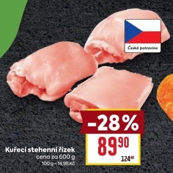 Kuřecí stehenní řízky