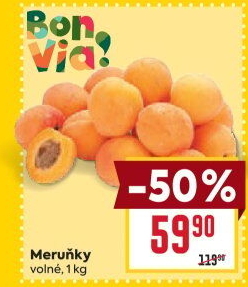 Meruňky Billa Bonvia