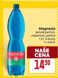 Přírodní voda Magnesia